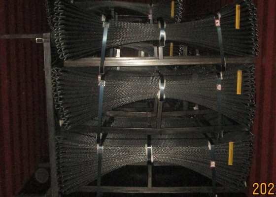 Strong Flexible Woven Steel Wire Mesh For Quarry Mining And Recycling Industries