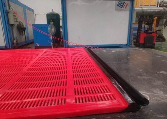 Durable Tensioned	Polyurethane Pu Screen Panel  0.6mm - 160mm Opening Size