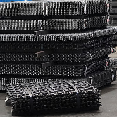 Optimal Permeability Crimp Wire Screens Mesh For Aggregate Gravel Kömür ve Cevher