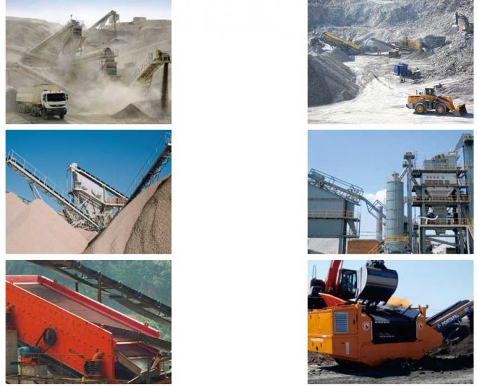 Madencilik Sektörü ve İnşaat İçin Kilitli Tip Agrega Izgaraları 3